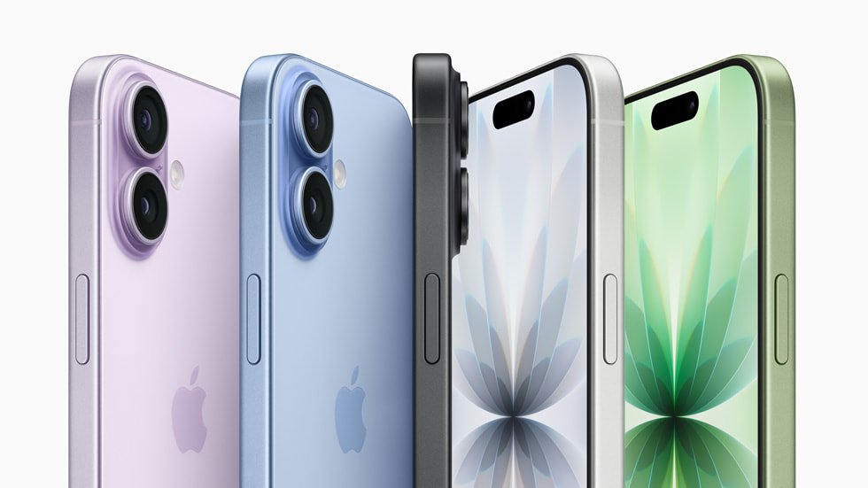 iPhone 17 todas as cores